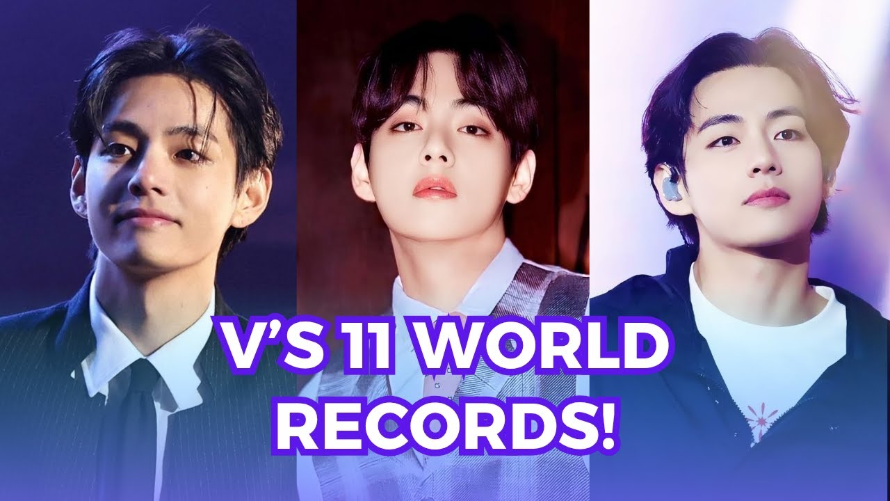 Как Ви из BTS побил 11 мировых рекордов — король сольных достижений!