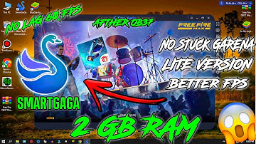 New SmartGaGa 1.3 With ANDROID 4 ⚡FREE FIRE OB37 UPDATED FOR LOW END PC USER🔥NO LAG 90 FPS FIX😱