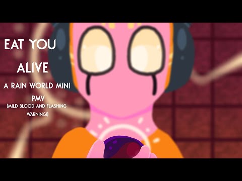 EAT YOU ALIVE (a Rain World Mini PMV) (spoilers, mild blood, and flashing warning!)