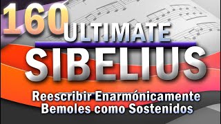 Curso de Sibelius Ultimate | 160 - Reescribir Enarmónicamente Bemoles como Sostenidos