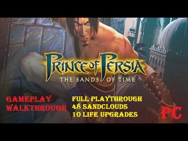 Prince of Persia: The Sands of Time PS2 Longplay - (100% Completion) 