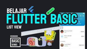 25 Flutter Super Basic : Memahami List View