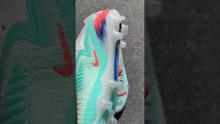 Nike Phantom 6 Elite Low FG Firm Ground Soccer Cleats - Aqua/Soft Blue/Tangerine