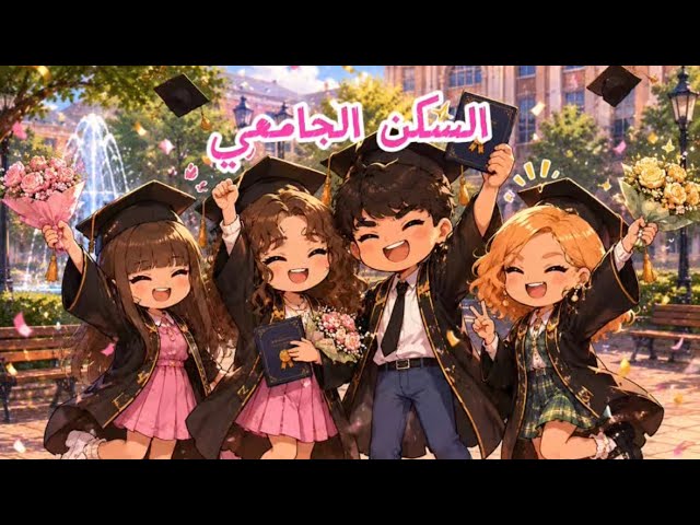 السكن الجامعي | حفل التخرج🎓💖!| الحلقة 8 والأخيرة | قصص توكا بوكا