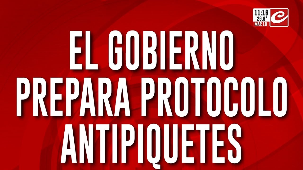 Marcha contra la Reforma Laboral: el Gobierno prepara el protocolo ...
