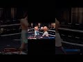 undisputed slip and counter with body shot knockdown #undisputed #boxing