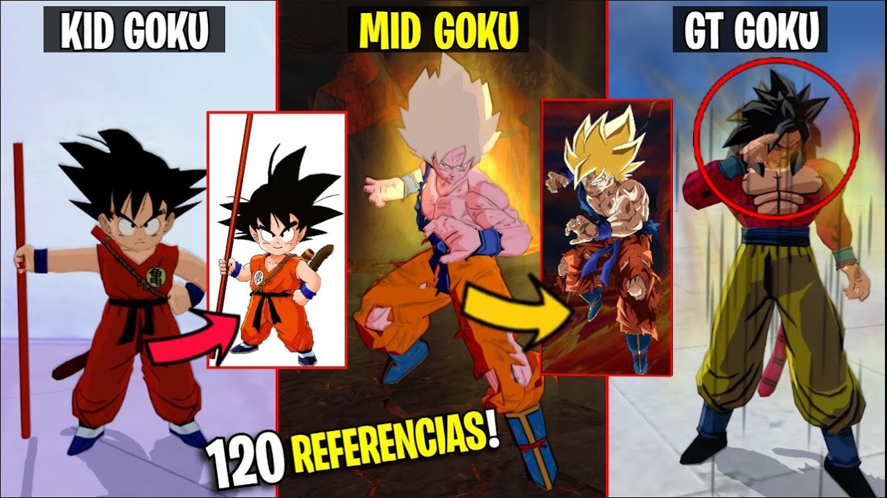 120 REFERENCIAS de GOKU en TENKAICHI 3 (EASTER EGGS, SECRETOS y DETALLES) ESPECIAL 400,000 Subs