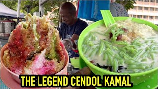 Cendol Kamal Ais Batu Campur Legend KEPALA BATAS PENANG. The Famous Cendol ABC Street Food Malaysia.