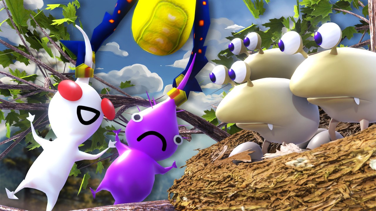 they added CO-OP to Pikmin 2
