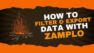 How to Filter and Export Data with Zamplo