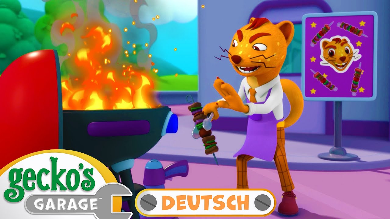 Es brennt!｜20-minütige Zusammenstellung｜Geckos Garage｜LKW für Kinder
