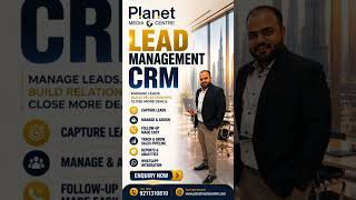 Lead Management CRM for Smarter Business Growth | Planet Media Centre #shorts #viral