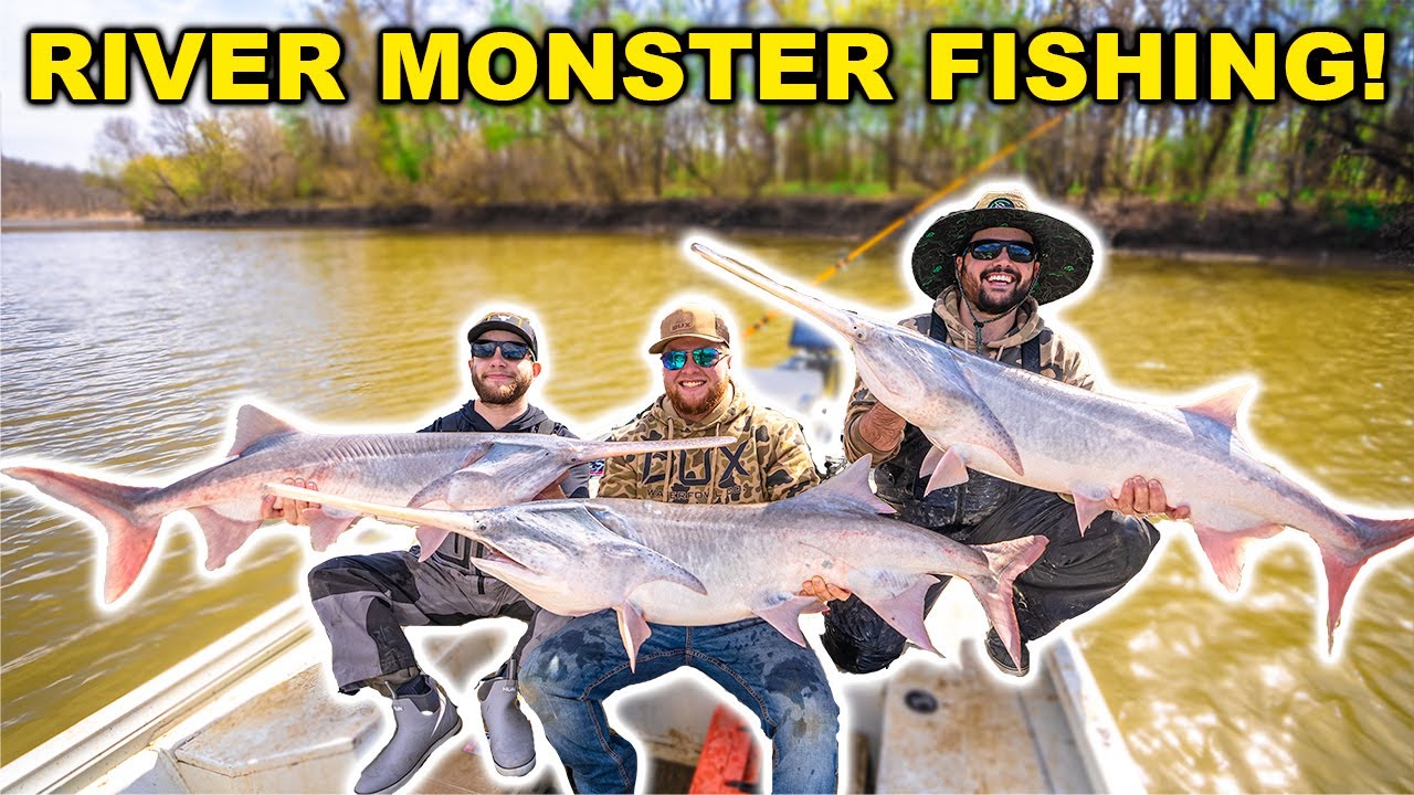 Fishing GIANT RIVER for MONSTER FISH!!!