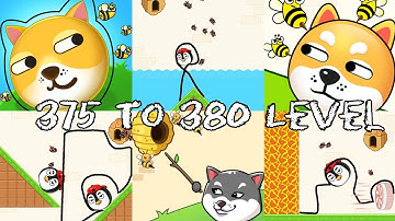 save the dog game level 375 to 380 gameplay ios Android