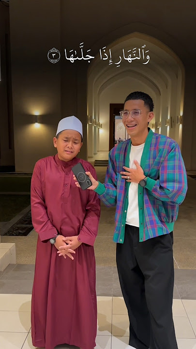 Terjah ngaji adik Azfar suara emas 👑🤍😭 MasyaAllahhhh