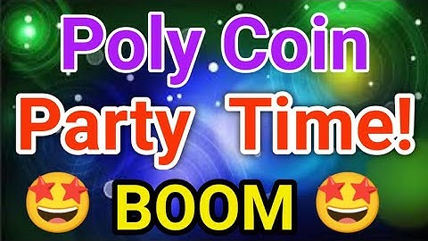 Poly coin Party Time🤓 Holders || polymath Price Prediction || Poly coin Today Update!