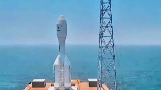 Gravity-1 rocket blasts off from East China Sea with 9 satellites