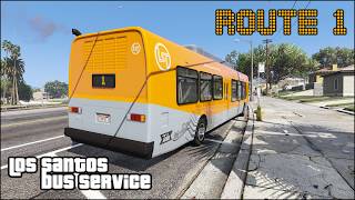 Los Santos Bus Service, Driver - Route 1 [1440p max RT]