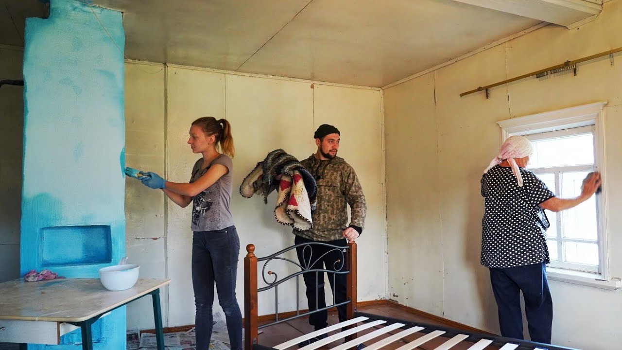 КУПИЛ 2 ДОМА В ДЕРЕВНЕ | ПЕРЕВЕРНУЛИ ВСЁ ВЕРХ ДНОМ | ПРИЕХАЛИ РОДИТЕЛИ ...