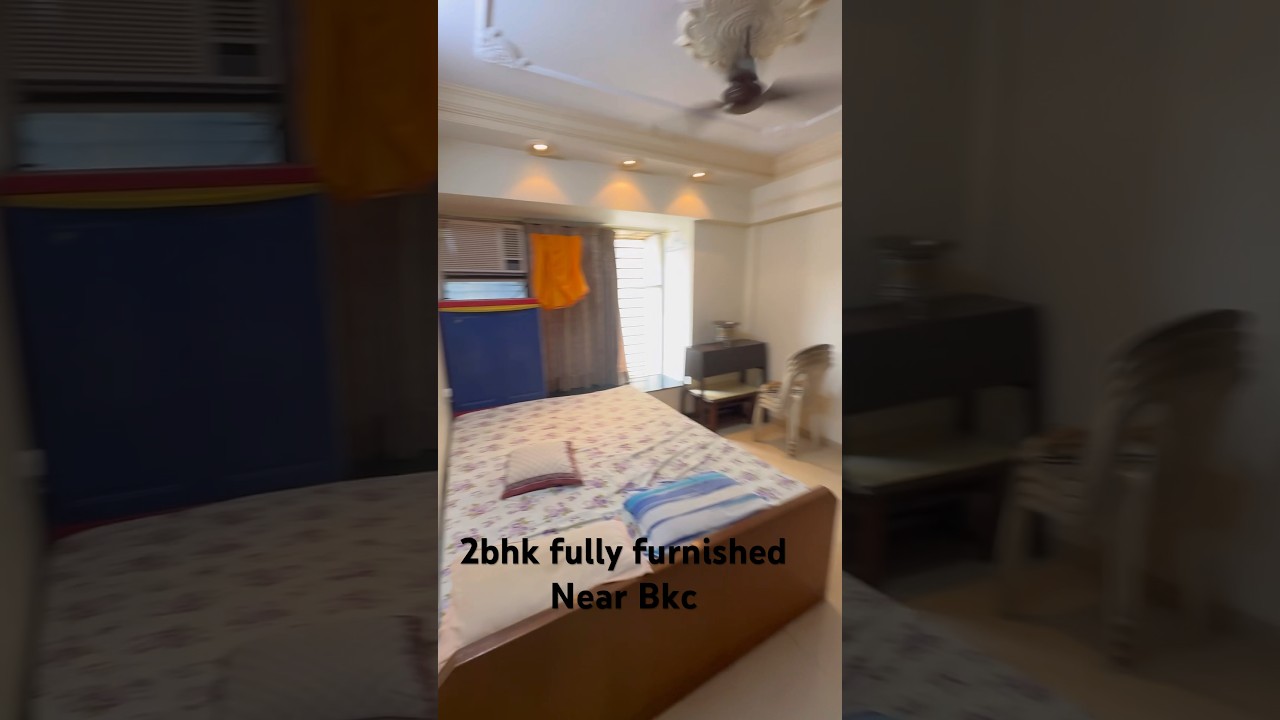 2bhk fully furnished flat near bkc Mahindra park with all amenities