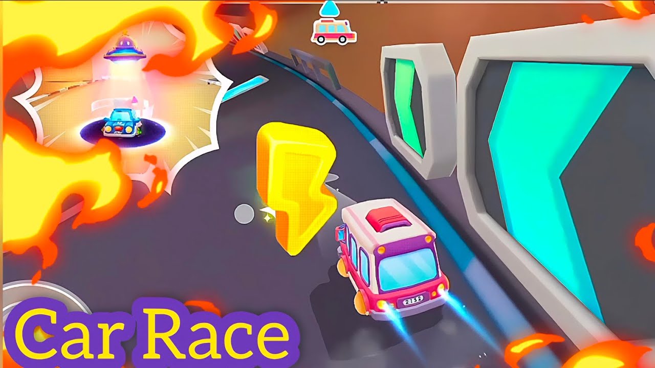 Learning Racing Game BabyBus Car Race Gameplay for Kids | Learning & Fun Racing Game - YouTube