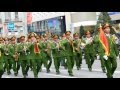 世界のお巡りさん銀座パレード2016「ベトナム警察音楽隊&警視庁鼓隊」