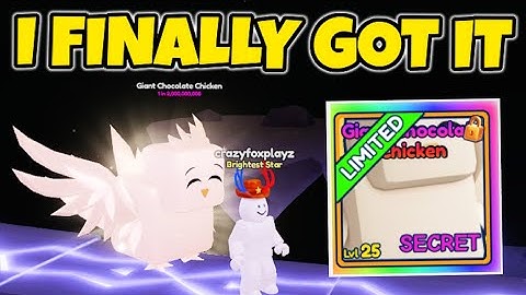 I TRADED For MY FIRST SECRET PET HATCHED Again... Bubble Gum Simulator INFINITY