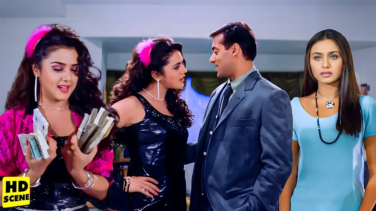 तेरे पेट से बच्चा पैदा करने का कितने लेगी ? Salman Khan, Preity Zinta, Rani Mukerji, Emotional Scene