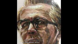 The first Mosaic Portrait in DUBAI