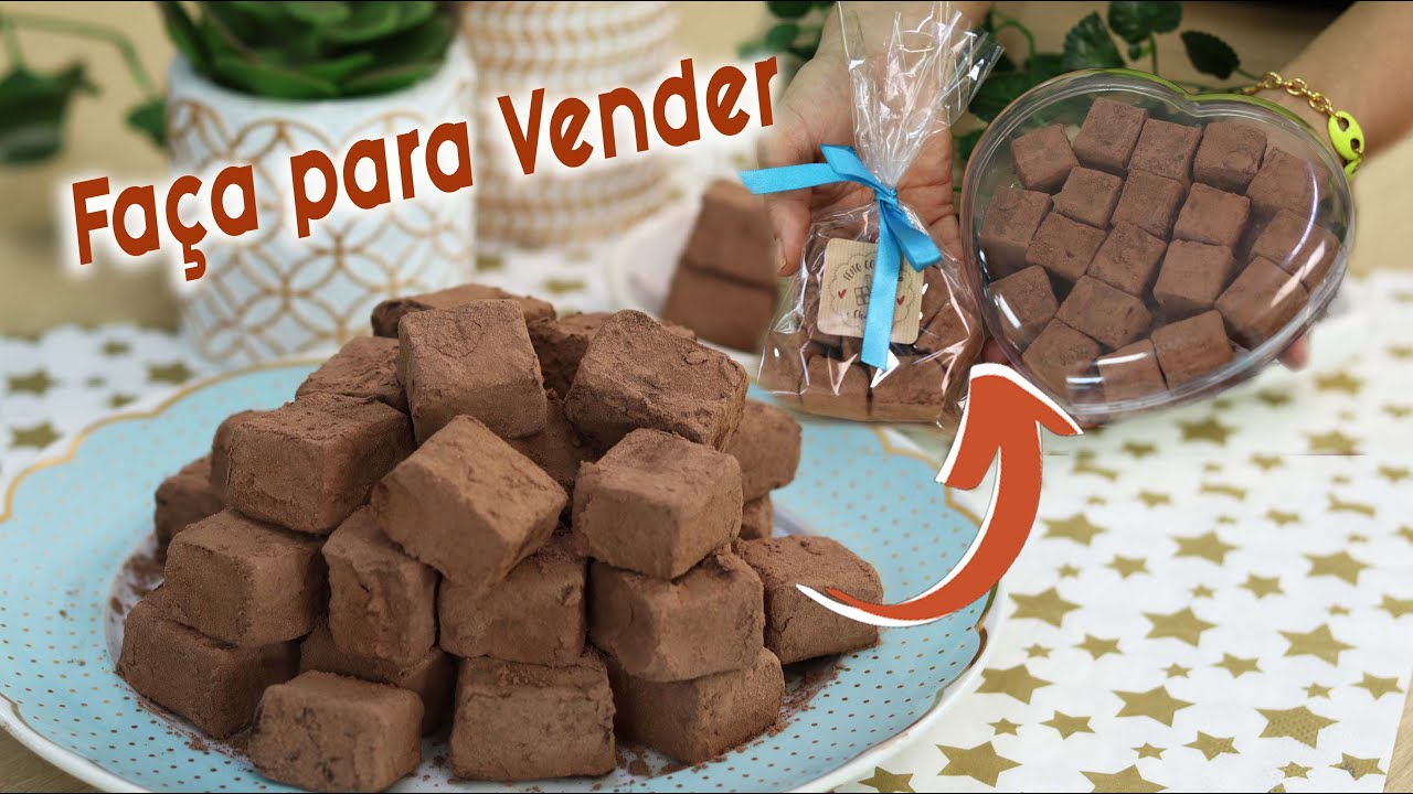 APENAS 3 INGREDIENTES - BALINHAS DE CHOCOLATE IRRESISTÍVEIS - FAÇA E VENDA NA PÁSCOA - Dika da Naka