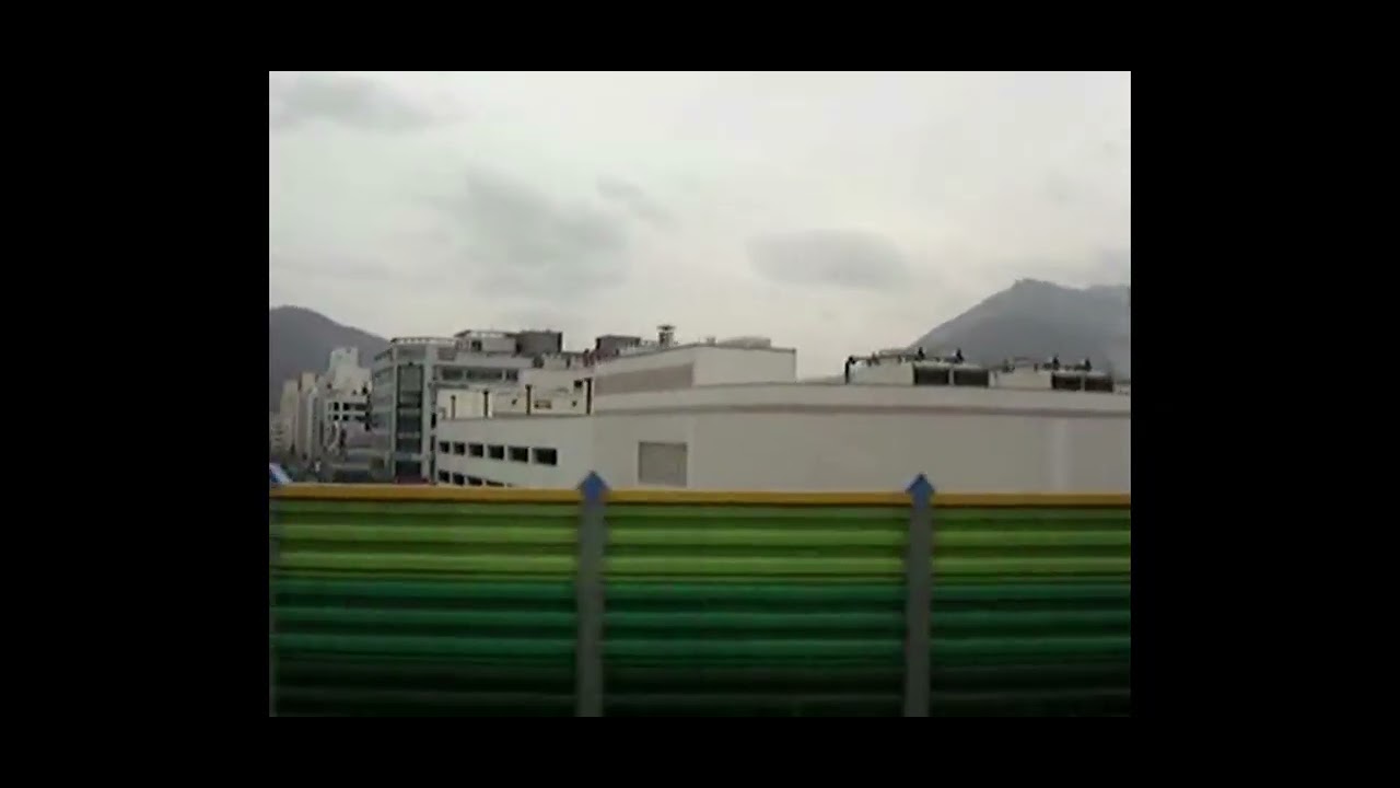 부산지하철 2호선 양산선 양산역~남양산(범어)역 주행영상 2007년 개통이전인 시운전중/시승행사중 모습