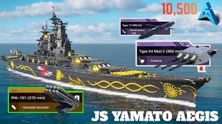 JS YAMATO AEGIS - LEGENDARY BATTLESHIP 🔥 UNDER 10,500 ARTCOIN 😱 STILL WORTH 🤔 - modern warships 