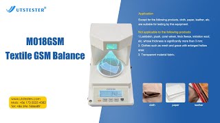 M018GSM Textile GSM Balance