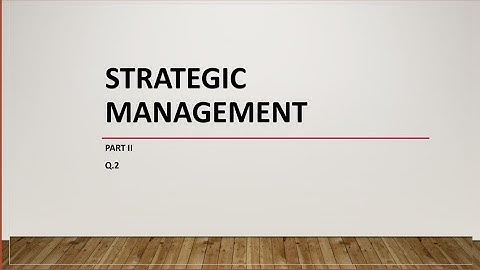 SWOT Analysis & Examples I SM [Part 2, Q2] B.Com I M.Com I MBA I CMA I @EDU-13