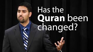 Has the Quran been changed? - Nabeel Qureshi