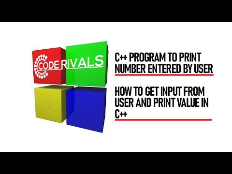 Print Number Entered by User in C++ | How to Get Input from User and Print Value in C++