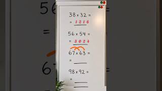 Math Tricks For Fast Calculation | Mathematic#simple #magic #mathshorts #subscribe#youtubeshorts