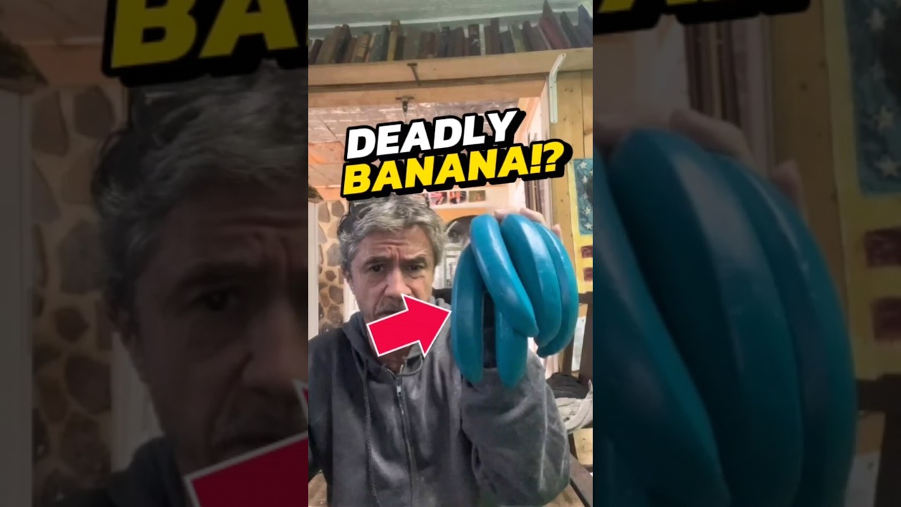 Если вы видите синий банан, БЕГИТЕ НЕМЕДЛЕННО! 😨