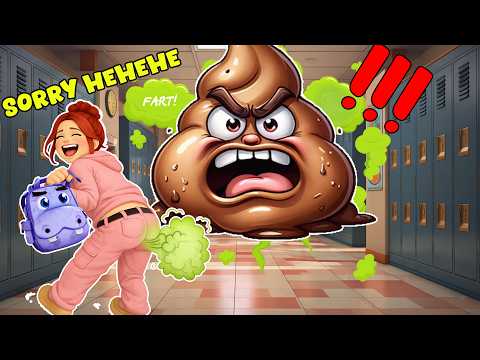 BIGLANG SUMAKIT TIYAN KO SA CLASS | DON'T POOP YOURSELF AT SCHOOL | Roblox Tagalog thumbnail