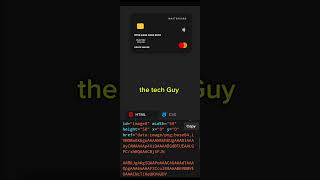 ATM Card design with css part 409 #coding #buttondesign #buttonstyles