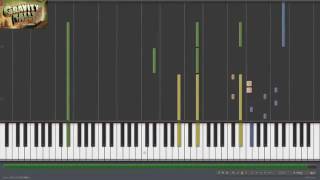 Crazy piano Gravity Falls al reves Resimi