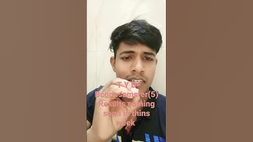 TY b com samster5 results coming in this week #vairal #mumbai #mumbaiuniversity #public