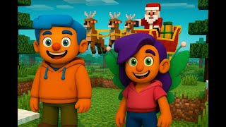 JonnJonn Built Mea a Christmas Surprise in Minecraft Survival ❄️🎁#minecraft #minecraftgameplay