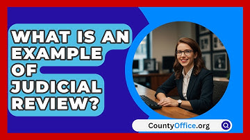 What Is An Example Of Judicial Review? - CountyOffice.org