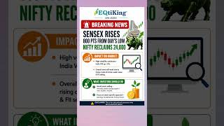 Market Shock to Recovery! Sensex +800 Points Comeback #stockmarketindia #sensex #nifty