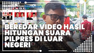Viral Video Hasil Hitung Suara Pilpres 2024 di Luar Negeri, KPU: Hoax!