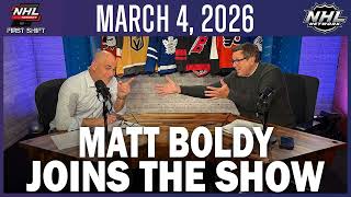 Gold medalist and Minnesota Wild forward Matt Boldy joins the show | March 4, 2026