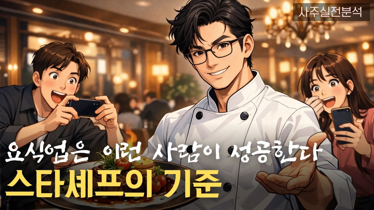 요식업으로 성공하는 사람들의 공통점 (사주)