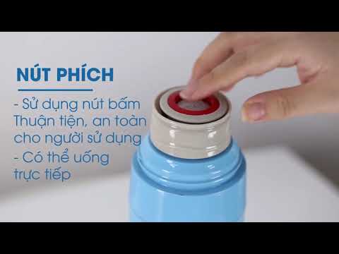 Video Phích Cá Nhân, Bình Giữ Nhiệt Cao Cấp 500ml Rạng Đông... - youtube