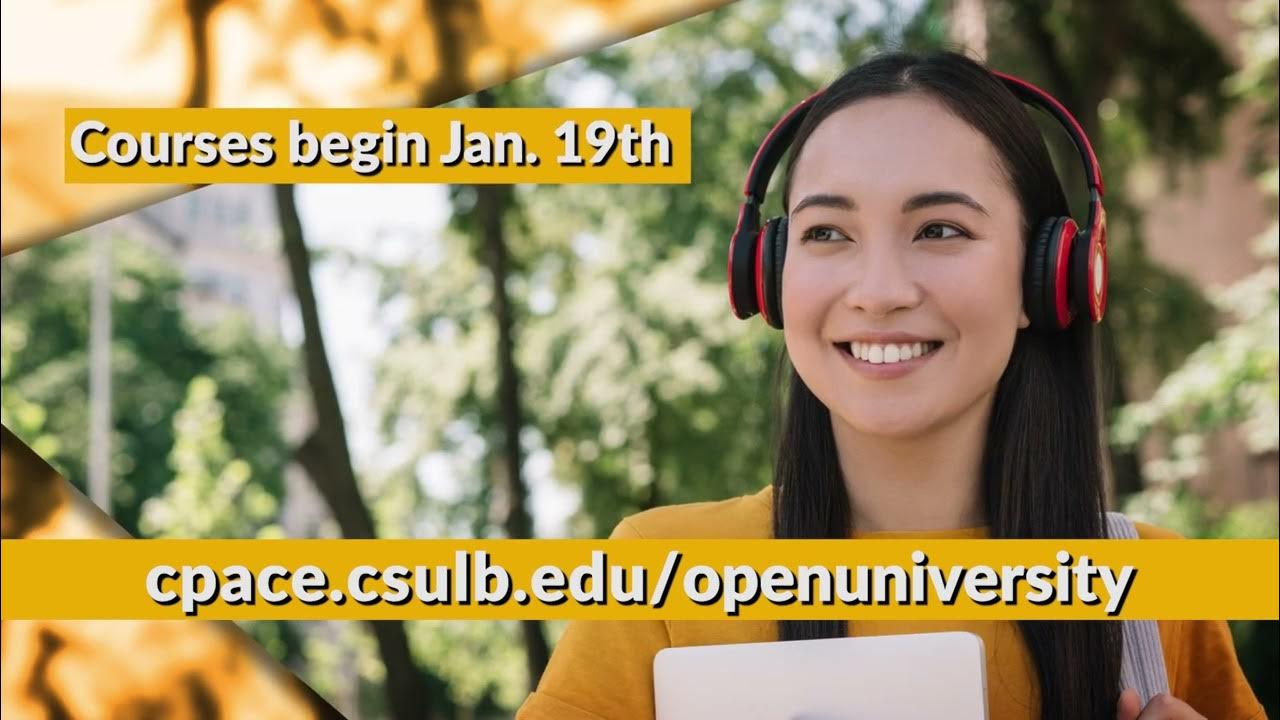 CSULB Spring 2023 Open University YouTube